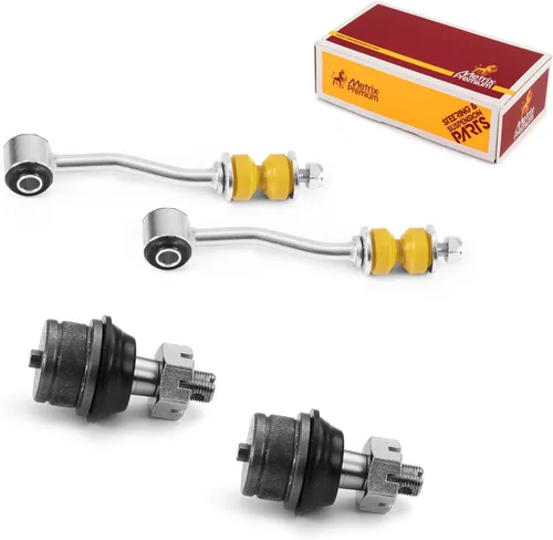 Miniatura 132 de Metrix Premium Chassis Parts - Juego de 4 piezas de articulación de rótula superior y barra estabilizadora delantera para Ford Ranger RWD 1998-2011