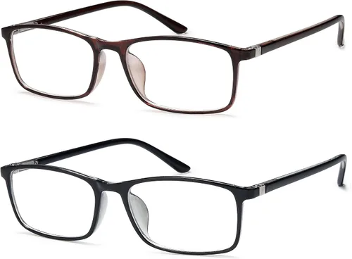 Miniatura 9 de Gafas de lectura para mujeres y hombres, lectores rectangulares, lentes de lectura con bloqueo de luz azul para computadora para el trabajo y uso
