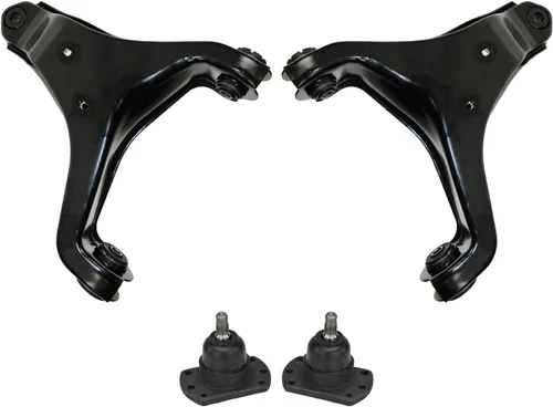 Miniatura 47 de TRQ Brazo de control delantero superior e inferior con rótula juego de 4 piezas compatible con Land Rover Range Rover 2003-2012