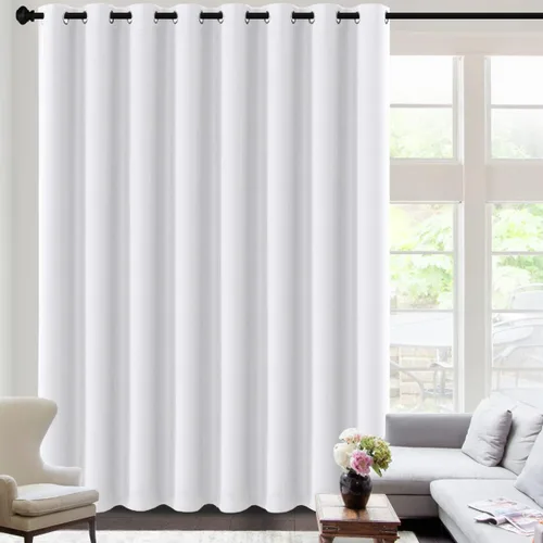 Miniatura 197 de H.VERSAILTEX - Cortinas blackout con aislamiento térmico y ojales en la parte superior, para patios, puertas correderas y división de habitaciones