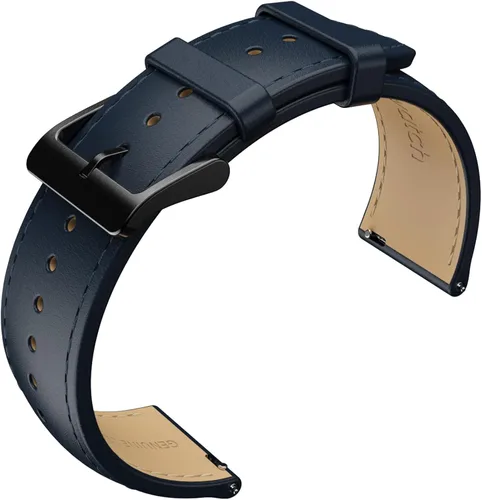 Ticwatch Pro 5 - Correa de repuesto para reloj inteligente de 0.945 in de ancho, correa de reloj de piel de liberación rápida, correa de reloj Smart