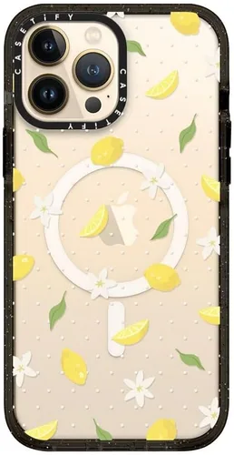 Miniatura 39 de Funda Impact de CASETiFY para iPhone 13 Pro Max con Magsafe - Estuche Claro Cuento de Invierno - Claro Negro Estuche transparente Winter Tale