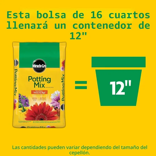 Miniatura 10 de Miracle-Gro - Mezcla para plantar en maceta