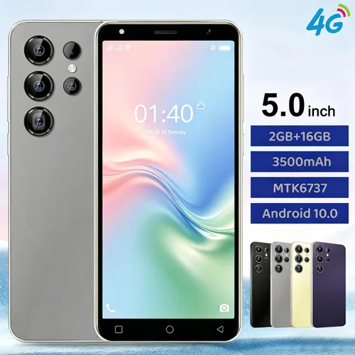 Miniatura 4 de Teléfono Móvil 4G Barato de 5.0 Pulgadas HD, Pantalla Dual SIM, 16GB ROM/SD hasta 128GB, Sistema Operativo Android 10.0, Cámara Dual/Batería Grande