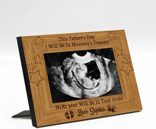 Miniatura 12 de InterestPrint Panel de fotos personalizado para papá y nombre para exhibición de mesa, mejor papá estrella, 6 fotos, marco de fotos personalizado