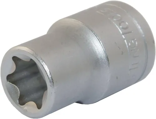 Miniatura 6 de Teng Tools E14 1/2 pulgada Drive Hembra E-Torx Star TX-E Cromo Vanadio Socket Herramienta mecánica Herramienta de mano - M120714-C