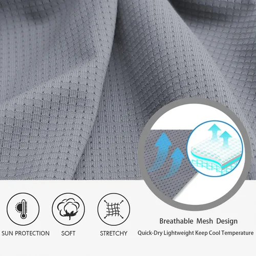 Miniatura 5 de Camiseta de ciclismo para mujer, manga larga, camisetas de ciclismo para mujer, camisetas de ciclismo transpirables con 4 bolsillos