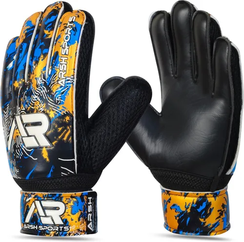Miniatura 7 de Guantes de portero de fútbol, guantes de portero de fútbol para niños, jóvenes y adultos con fuerte agarre, protección para los dedos de 4mm