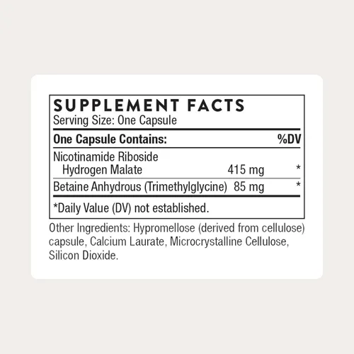 Miniatura 2 de THORNE - NiaCel 400 - Suplemento NAD - Ribosida de nicotinamida - Apoya el envejecimiento saludable, la producción de energía celular y el ciclo