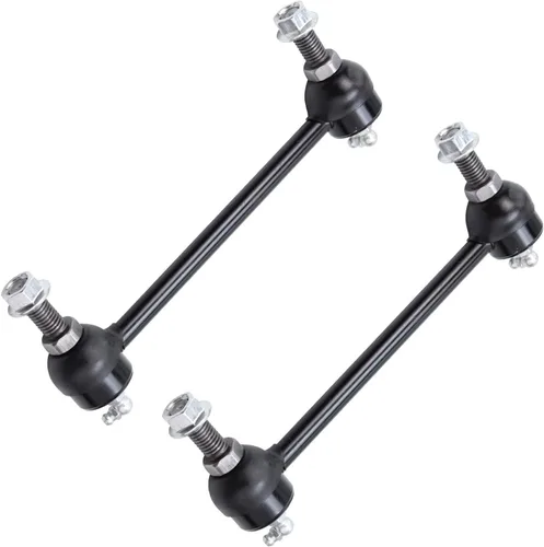 Miniatura 4 de Detroit Axle - Barras estabilizadoras para Nissan Pathfinder 1996-2004, Infiniti QX4 1997-2003, 4 eslabones de extremo de barra estabilizadora 1998