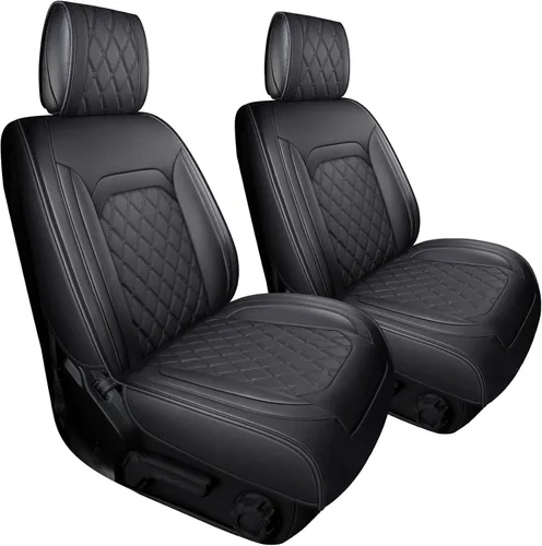 Miniatura 8 de Aierxuan Jeep Wrangler JK JL - Fundas para el asiento delantero, de ajuste personalizado, 2/4 puertas, para camionetas 2007-2026 Unlimited X Rubicon
