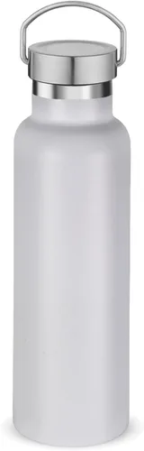 Miniatura 37 de Neihepal Paquete de 4 botellas de agua aisladas de 20 onzas, botella deportiva de doble pared de acero inoxidable con tapa de asa, termo Bubble gum