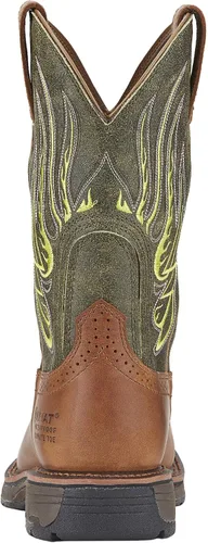 Miniatura 5 de Ariat - Botas de trabajo de pionero para hombre, cuadradas, anchas, puntera de acero, para hombre