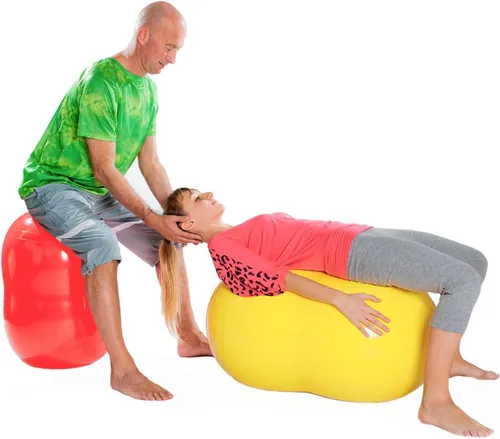 Miniatura 2 de Gymnic LP8801 Physio Roll, 40, Rojo, Hecho en Italia