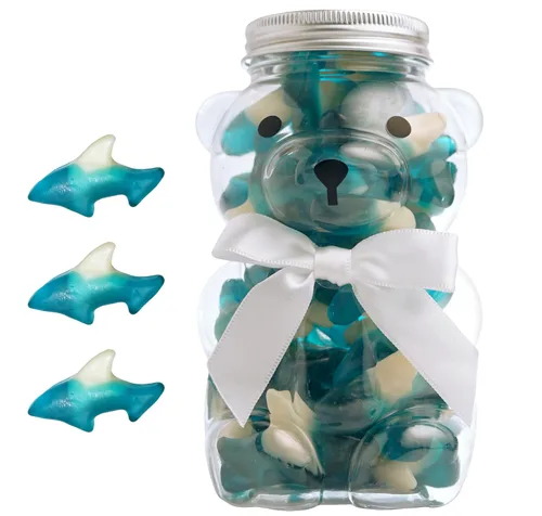Miniatura 13 de Bear Necessities Osos Gominosos en Frasco de Oso - Lindo Lazo, Caramelos Gomosos Envasados a Mano, Regalo - Elaborados y Hechos en los EE. UU.