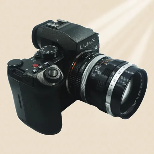 Miniatura 3 de PHOLSY Adaptador de montaje de lente FD a L con palanca de apertura compatible con Canon FD FL Mount Lens a Leica L Mount Cuerpo de cámara