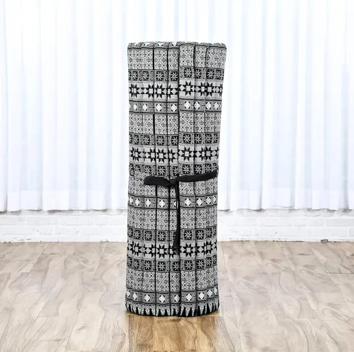 Miniatura 7 de Leewadee - Kapok Roll Mat – Colchón plegable hecho a mano para dormir y relajación de Tailandia, ideal como cama de invitados, esterilla de camping