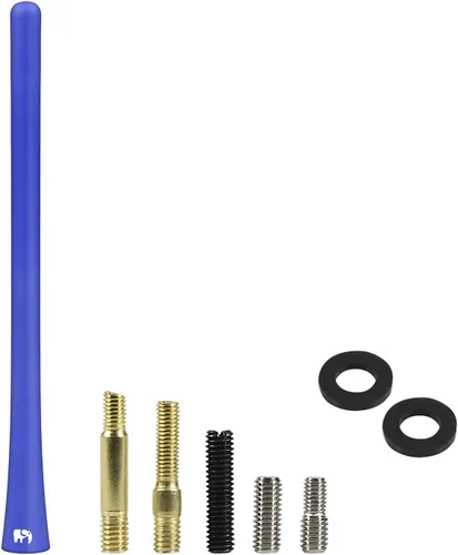Miniatura 5 de ONE250 Antena de goma flexible de 7 pulgadas, compatible con Mazda MX-5 Miata (2006-2024), Mazda2 (2002-2016), Mazda3 (2002-2013), Mazda5, Mazda Azul