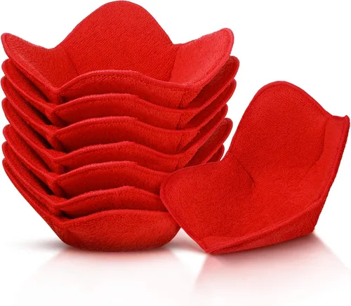 Miniatura 11 de Patelai Juego de 8 recipientes para microondas acogedores para comida caliente, de 7.5 pulgadas, aptos para microondas, multiusos, a prueba