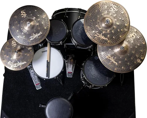 Miniatura 4 de Zildjian S Dark - Platillos Hi-hat de 14 pulgadas