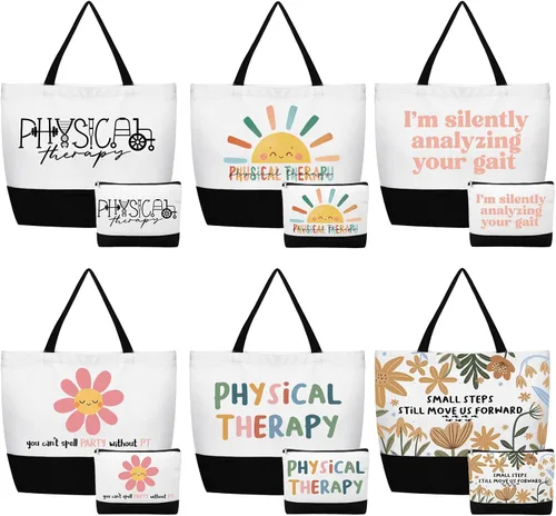 Miniatura 8 de Cunno 24 bolsas de lona de agradecimiento para mujeres, regalo de agradecimiento a los empleados, a granel para asistente médico, semana