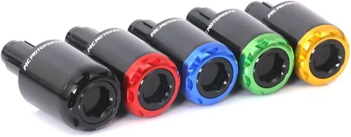 Miniatura 4 de mshine CNC Bar End Pesos para Yamaha Xmax 300 2017 – 2018, Negro