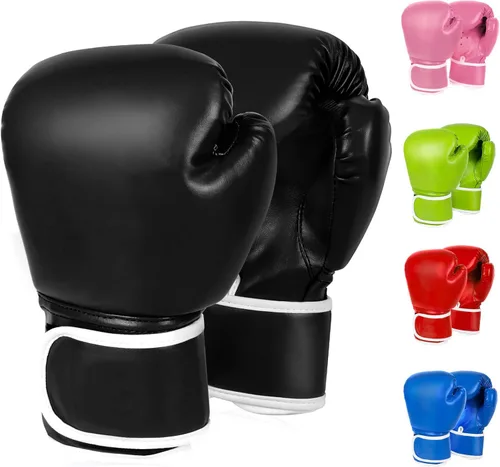 Guantes de boxeo para niños, chicos y chicas, jóvenes de 5 a 12 años, guantes de entrenamiento para saco de boxeo, kickboxing, Muay Thai