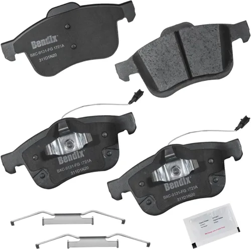Miniatura 128 de Pastillas de freno delanteras cerámicas Bendix Priority1 CFC2302 para Hyundai Elantra 2021, Sonata 2022-2020, Kia K5 2023-2021
