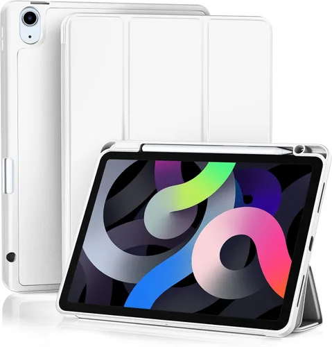 Miniatura 31 de Akkerds Funda compatible con iPad Air de 11 pulgadas de 7ª/6ª generación (M3/M2) 2025/2024, para iPad Air de 5ª/4ª generación de 10.9 pulgadas Rosa