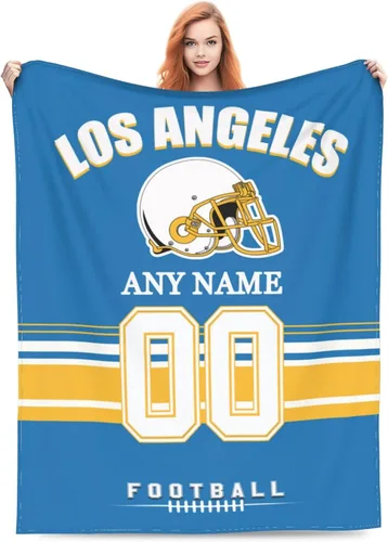 Miniatura 20 de Manta personalizada de Arizona, manta personalizada con cualquier nombre y número, mantas ligeras y cálidas personalizadas, regalos para hombres