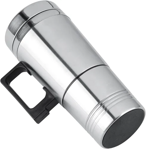 Miniatura 8 de 24V/12V Hervidor eléctrico de viaje 300mL Calentador de agua portátil de acero inoxidable para uso en el hogar del coche Camping