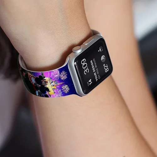 Miniatura 4 de Correa de Dibujos Animados Compatible con Apple Watch 38mm/40mm/41mm/42mm/44mm/45mm/46mm, Correas Lindas de Reemplazo para Apple Watch Series 10 9 8