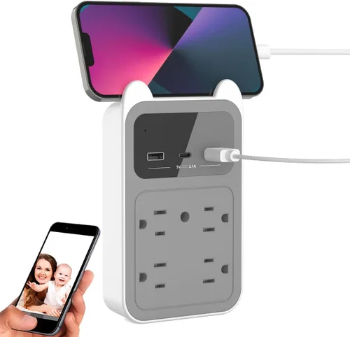 Miniatura 5 de Cámara de salida mejorada 2026 – Mini cámara de seguridad inalámbrica HD 2K con detección de movimiento – Gran angular de 120° para seguridad