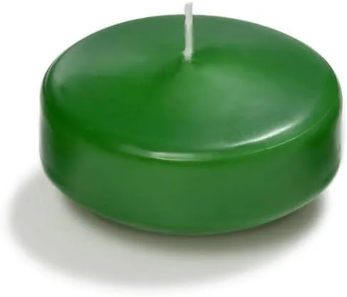 Miniatura 30 de yummi Caja de 18 velas flotantes color rojo rubí de 3 pulgadas
