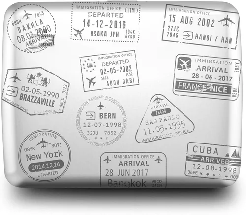 Miniatura 38 de Cartera de aluminio ÖGON -DESIGNS-, de gran capacidad con cerradura metálica, protección RFID contra fraudes y desmagnetización, modelo Smart Case