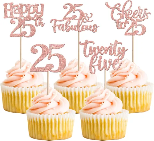 Miniatura 68 de 30 piezas de adornos para cupcakes de 12 cumpleaños feliz, brillantes doce, hola 12, felicitaciones a 12 años, adornos para cupcakes, 12
