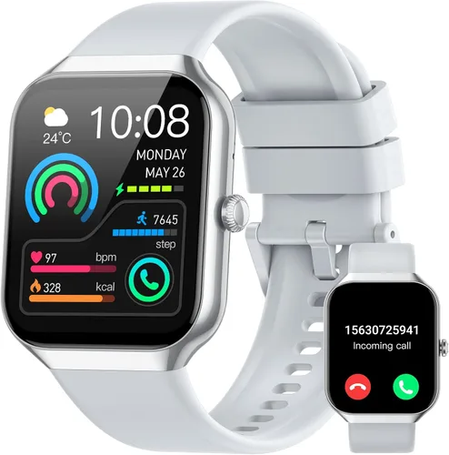 Miniatura 9 de Smart Watch (Answer/Make Calls), 1.96"HD Smartwatch for Women Men, 2025 Activity Tracker with Heart Rate Monitor, Sleep Trackers, Pedometer, IP68