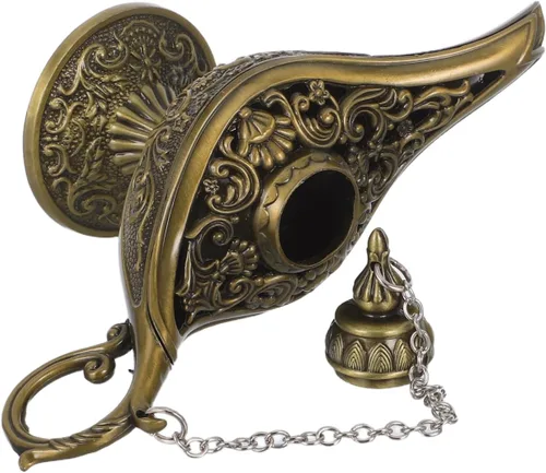 Miniatura 9 de Healifty Horno de aromaterapia, quemador de incienso de metal, adorno de escritorio, difusor de aroma para decoración de oficina en casa, 4.52 x