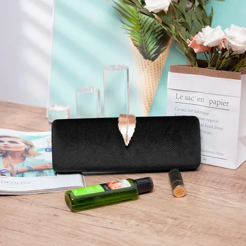 Miniatura 7 de Hupifaz Bolso de mano de noche - Pequeño bolso de mano para mujer, boda y fiesta, bolso de noche formal para mujer, Blanco