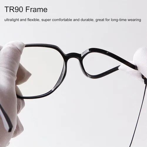Miniatura 3 de Fashion TR90 Frame Blue Light Blocking Glasses Computer Glasses for Women Men