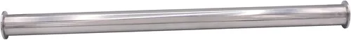 Miniatura 3 de Dernord - Tubo de bobina sanitaria con extremos de abrazadera, tubo redondo liso de acero inoxidable 304 con abrazadera triple de 3.81 cm