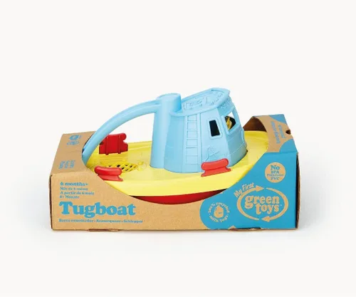 Miniatura 8 de Green Toys, Remolcador, azul