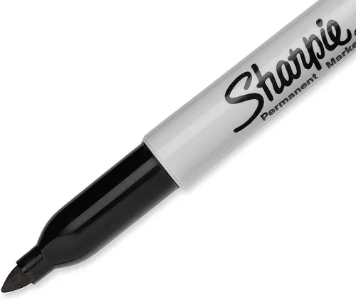 Miniatura 3 de Sharpie Marcadores permanentes, punta fina, negro, 30051 (72 marcadores)