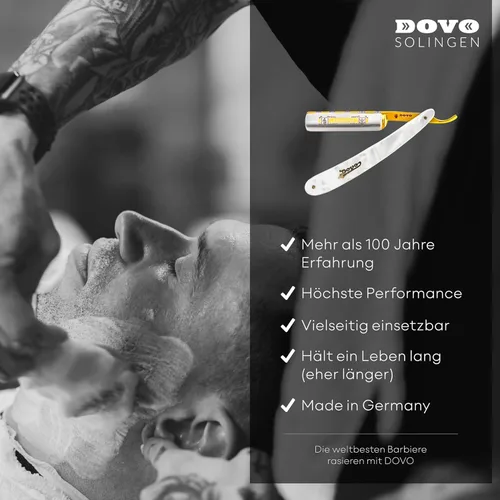 Miniatura 4 de DOVO Maquinilla de afeitar recta DOVO Dorado
