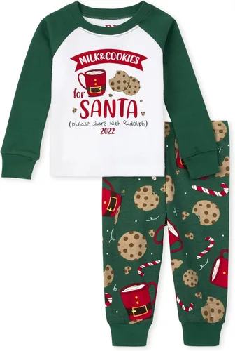 Miniatura 3 de The Children's Place Baby Christmas Pajamas, Cotton