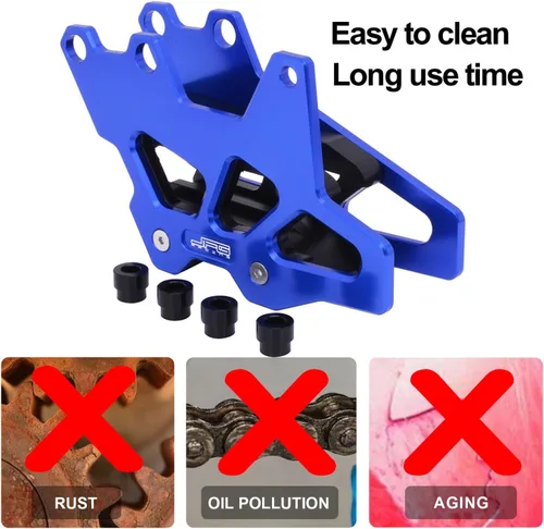 Miniatura 5 de AnXin Guía de cadena de motocicleta Protector de protección CNC para YZ125 YZ250 YZ250F YZ400F YZ426F YZ450F DRZ400 DRZ400E DRZ400S DRZ400SM WR250F