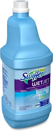 Miniatura 2 de Swiffer FBA_23679CT WetJet Solución Multi Propósito 42.31.25 oz/litros, Multicolor, Aroma Fresco de Ventana Abierta, 42.2 Fl Oz