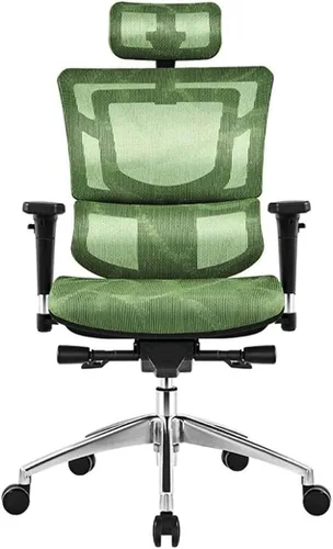 Miniatura 5 de Commercial Ergonomic High Back Executive Mesh Chair, with Adjustable Lumbar Support, Headrest and 3D Armrests Configure Chassis Functions(A)