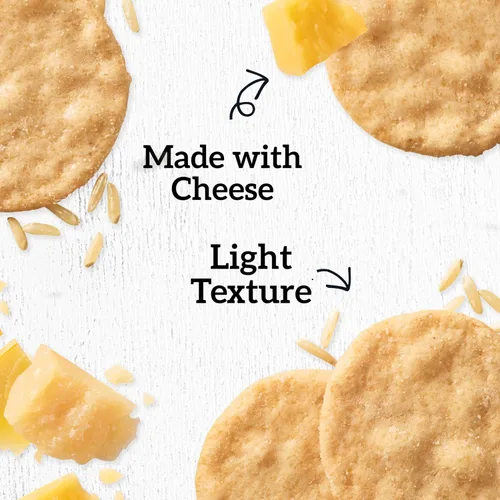 Miniatura 5 de Good Thins Galletas saladas de tres quesos con arroz y queso sin gluten, galletas para bocadillos a granel, 6 cajas de 3.5 onzas