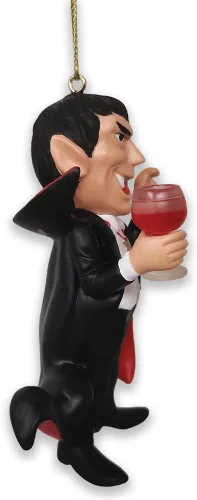 Miniatura 3 de Drácula - Adorno de Navidad de vampiro, decoración de Halloween de resina